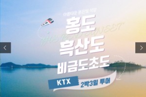 [상품코드 2100] 2박3일 -  홍도 흑산도여행 ★ KTX /SRT -호남선★ 홍도 흑산도 비금도초 (흑산도버스투어 포함)