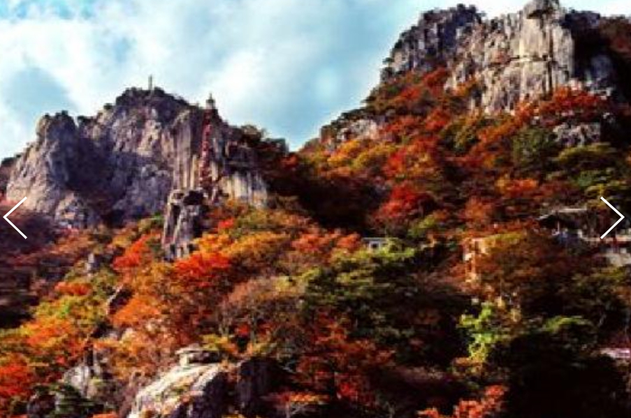 [상품코드 9491]  당일대둔산단풍여행  대둔산 구름다리 가을단풍 & 케이블카 & 장태산휴양림 여행(중식제공)