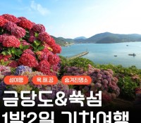 [상품코드 9978]  1박2일 - KTX - 완도 금당도 & 고흥반도일주( 나로도*쑥섬* 고흥우주발사전망대 ) 여행(전일정식사제공(4식)