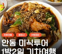[ 1박2일 - KTX 안동기차여행 ] - 안동에 반하다! 안동 먹탐 여행 1박2일 기차여행