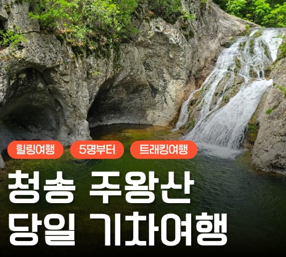 [상품코드 6799]  청정 자연 청송 주왕산 트래킹&주산지 왕버들 당일 기차여행(주중만출발)