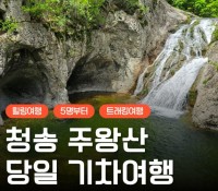 [상품코드 6799]  청정 자연 청송 주왕산 트래킹&주산지 왕버들 당일 기차여행(주중만출발)
