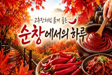 [상품코드 6907]  [당일/버스출발여행]   미남 직원이 직접 만든 단풍 여행 1탄 [순창]