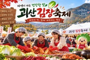 [상품코드 6909]  [1박2일/버스출발여행] [괴산테라피] 괴산 빨간맛 한번 맛볼래?